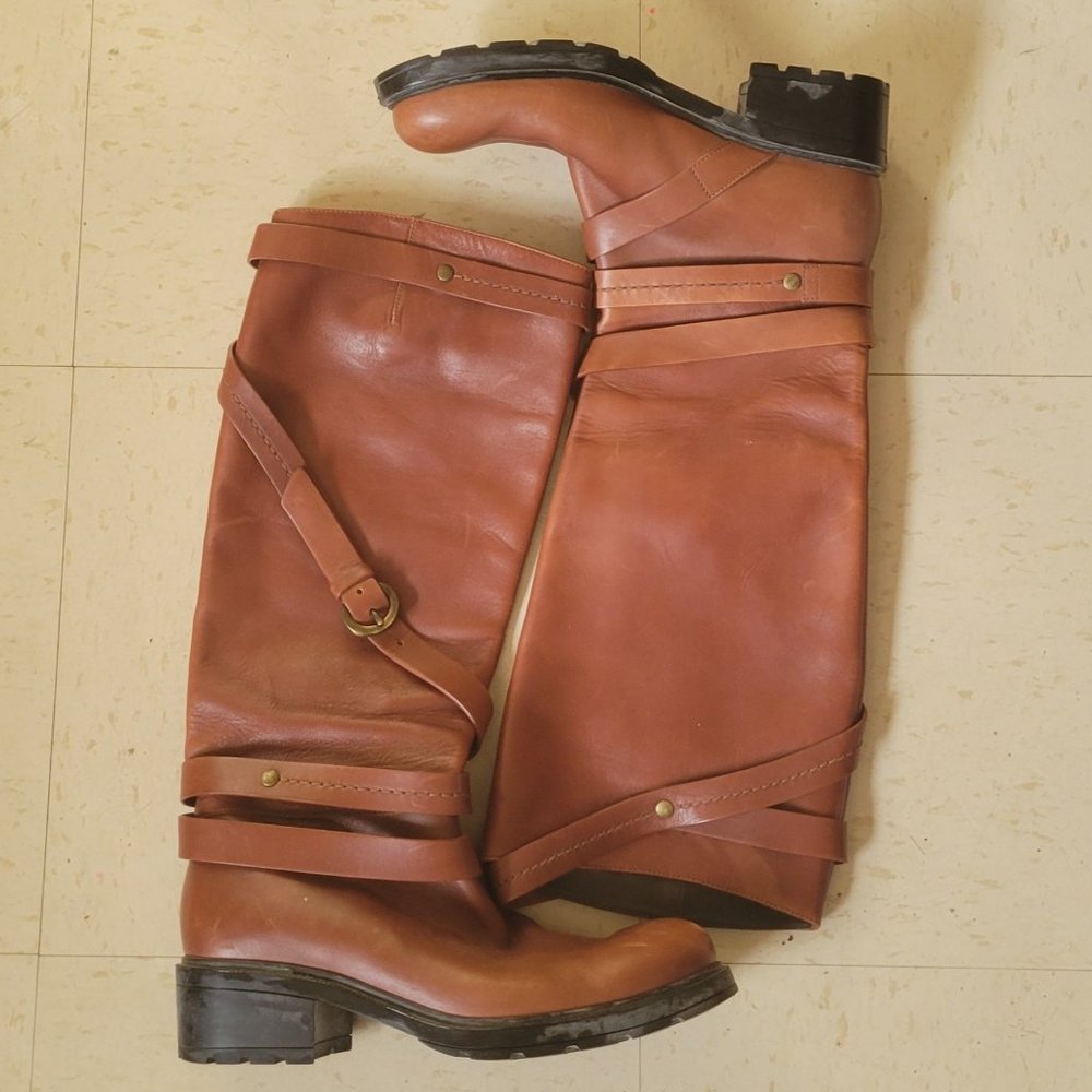 Hogan Brown Leather boots